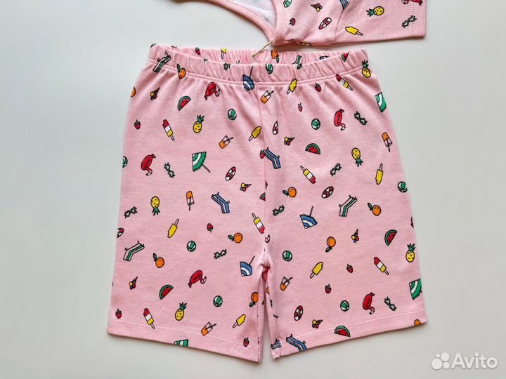 Летний комплект, пижама на девочку Primark Англия