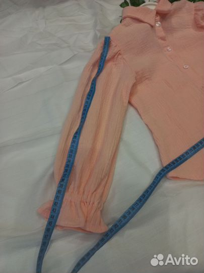 Рубашка для девочки 122-128