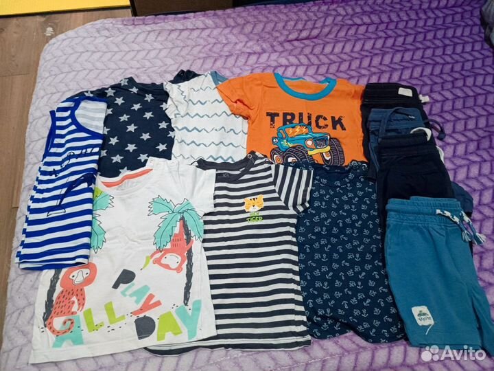 Пакет вещей на мальчика 74