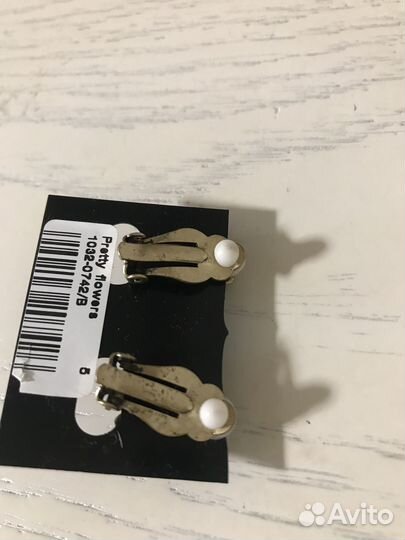 Клипсы пусеты-тренд A&C. Норвегия премиум