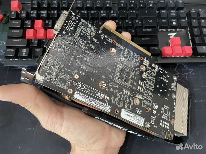 Видеокарта RTX 2060 super Palit dual OC