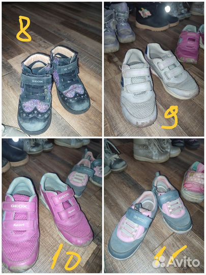 Детская обувь Geox Zara Kapika Crocs Кросовки