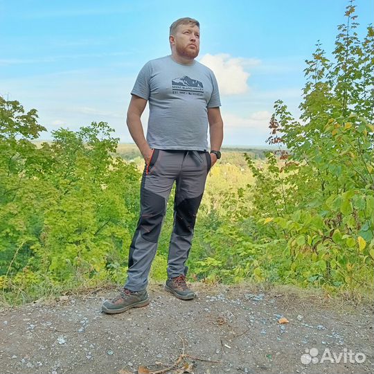 Лёгкие мужские штаны для туризма и рыбалки