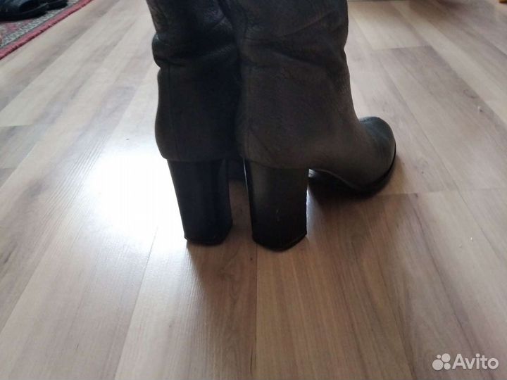 Сапоги демисезонные женские 39