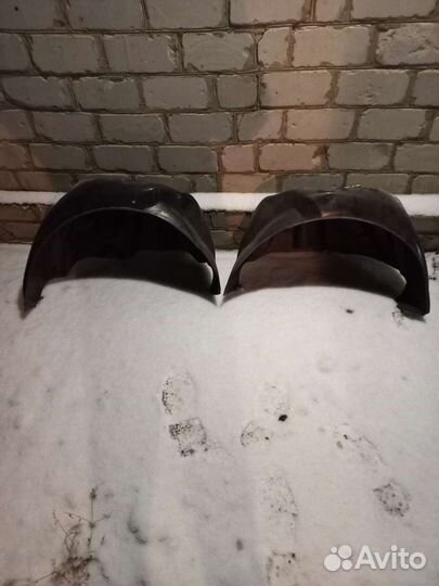 Задние подкрылки на ларгус крос