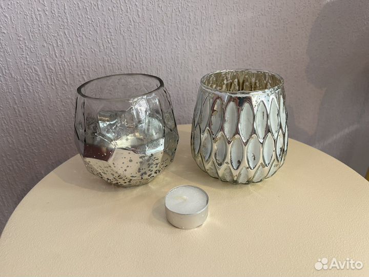 Стаканы подсвечники для греющей свечи