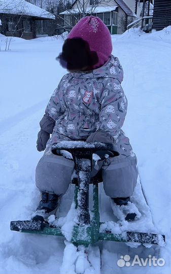 Комбинезон зимний для девочпи baby go