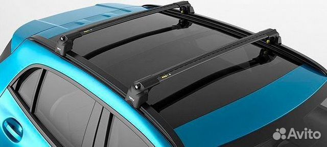 Багажник в штатные места Air 3 черного цвета