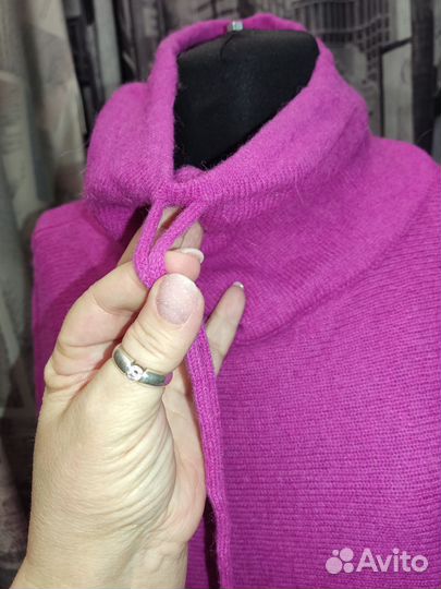 Пончо женское Альпака