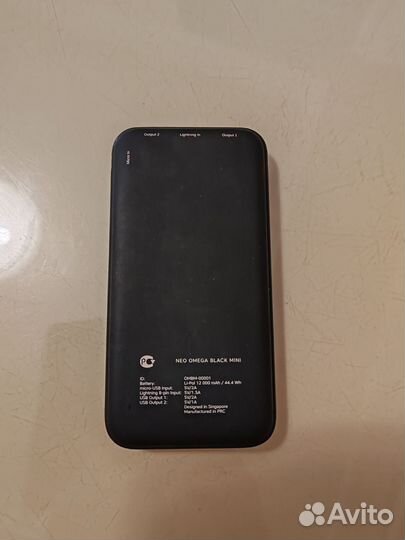 Внешний аккумулятор Rombica 12000 mAh