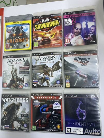 Диски на ps3 54 диска продам