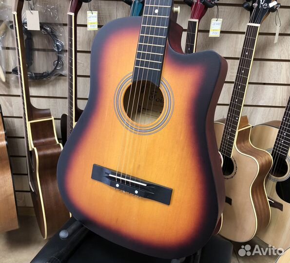 Гитара акустическая (матовая)