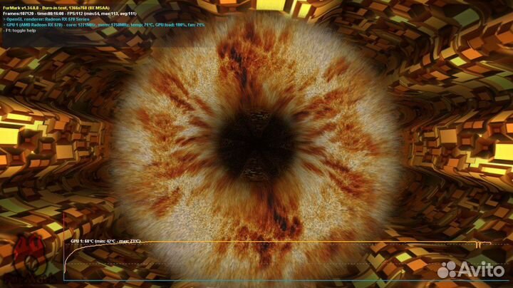 Видеокарта MSI rx 570 4gb gaming X