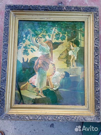 Старинная картина