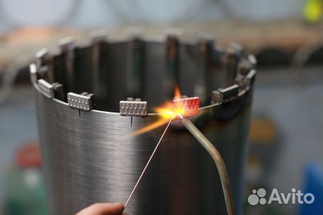 Восстановление и ремонт алмазных коронок