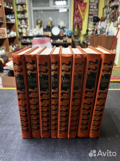 Марк Твен. Собрание сочинений в 8 томах. 1980г