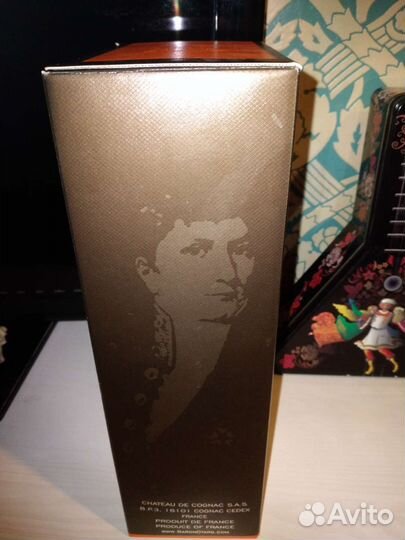 Коробка из под коньяка