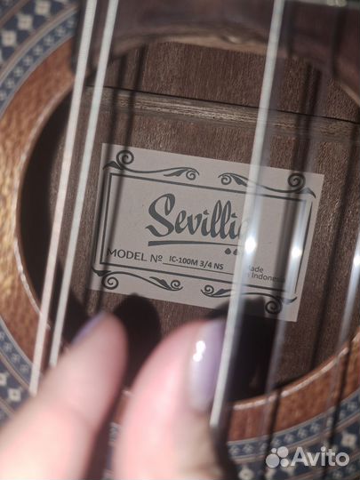 Классическая гитара sevillia 100 3/4 NS