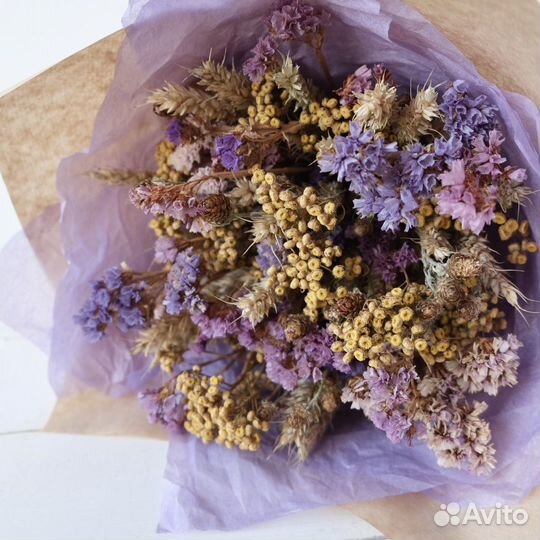 Мастер-класс из сухоцветов