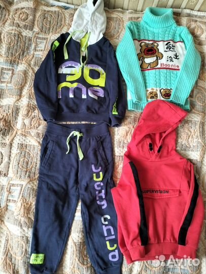 Детские вещи на мальчика пакетом