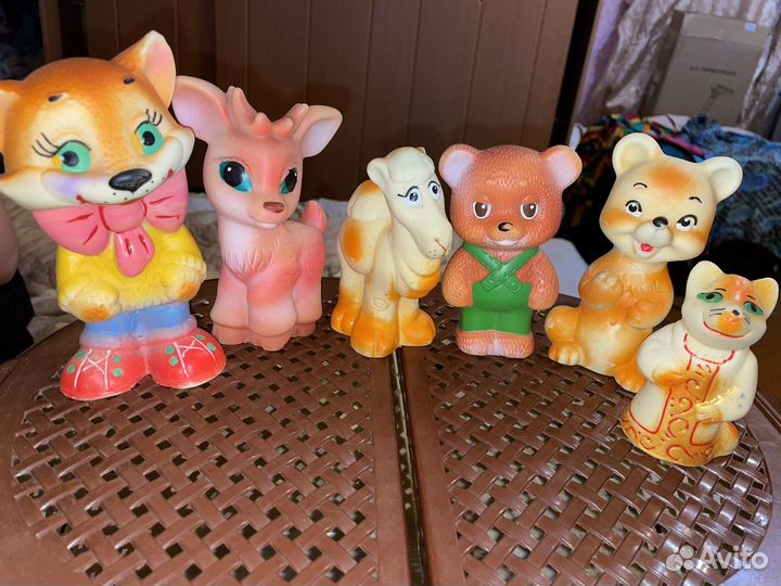 Резиновые игрушки СССР и не только