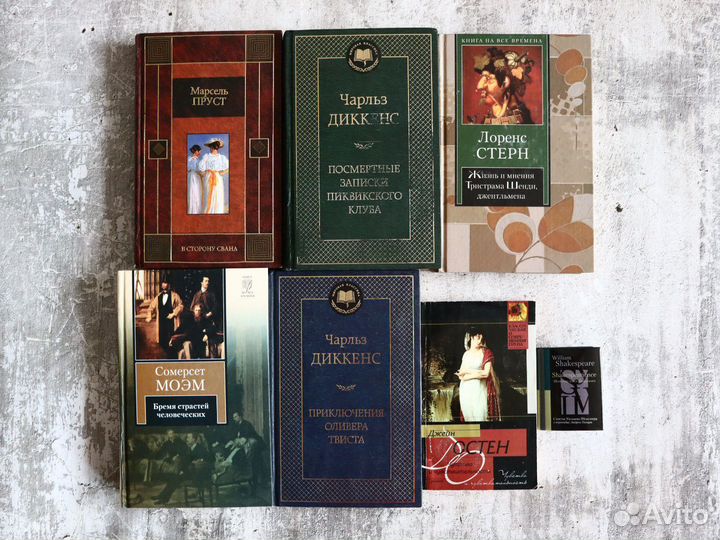 Книги. Классическая литература и миниатюра