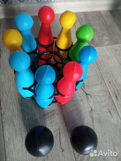 Кегли детские игра