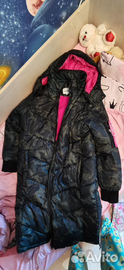 Пуховик для девочки 152