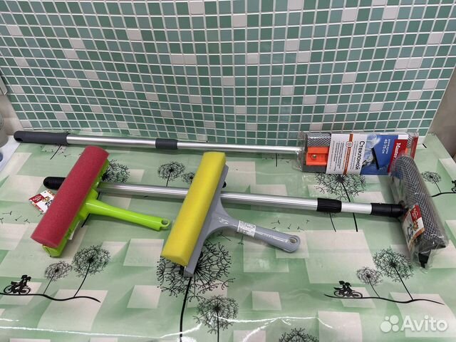 Швабры, щётки, окномойки