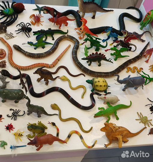 Динозавры, змеи, и др. коллекция