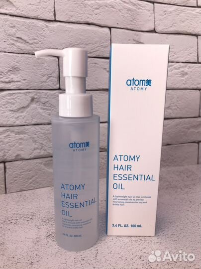 Эфирное масло для волос Атоми