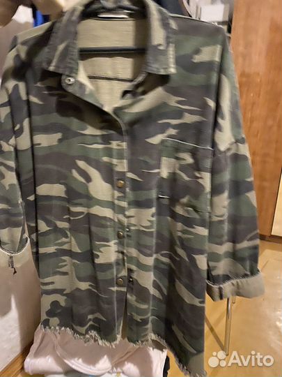 Рубашка хакки, пиджак