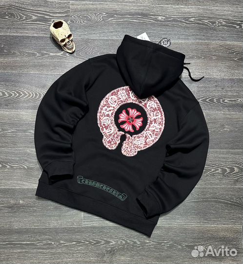 Кофта С Капюшоном / Худи Chrome Hearts Размеры 46