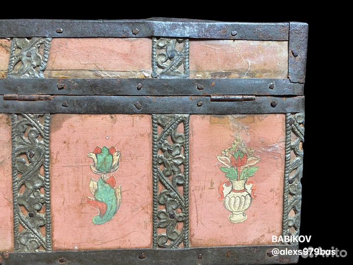 Шкатулка 19 век. Слюда