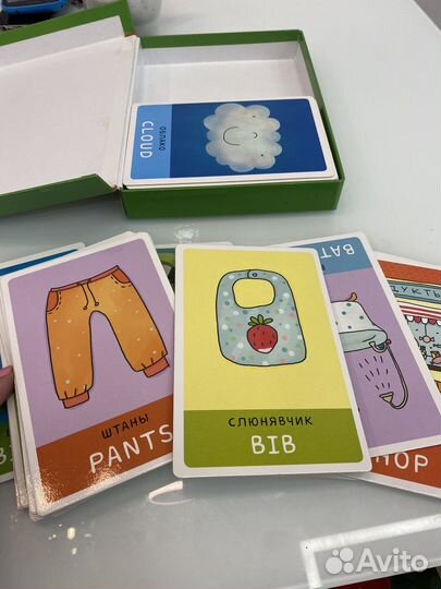Мой первый английский clever карточки