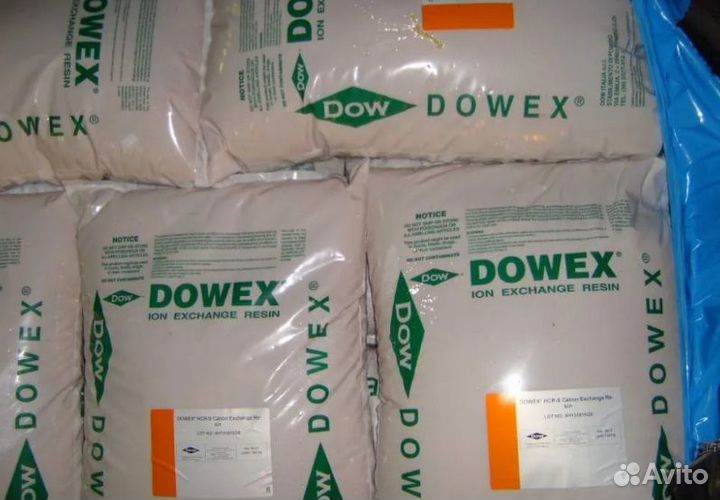 Смолы:Lewatit, Purolite, Amberlite, Dowex, Tulsion