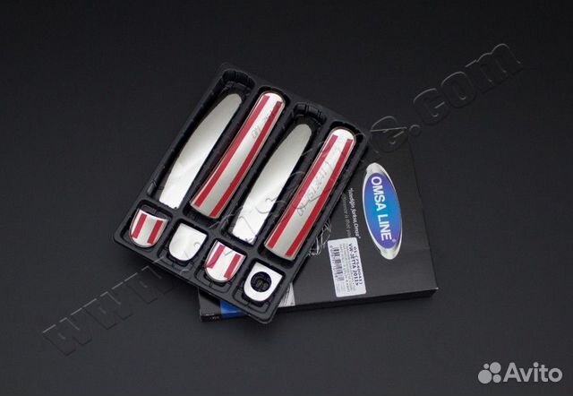 Накладки на ручки Seat Toledo 2012-2019 (новые)