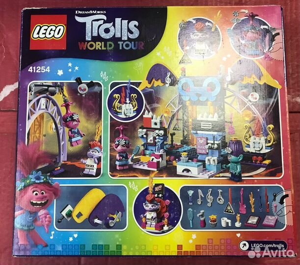 Lego Trolls 41254 Концерт в городе Рок-на-Вулкане
