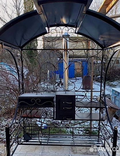 Мангал лофт