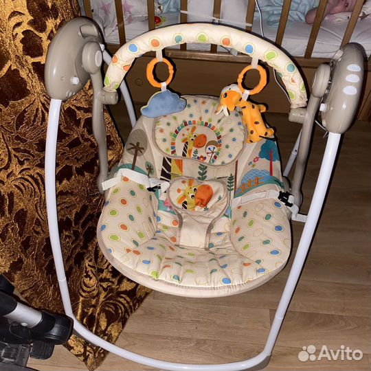 Детские электронные качели