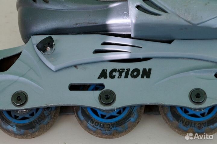 Роликовые коньки Action размер 30-35