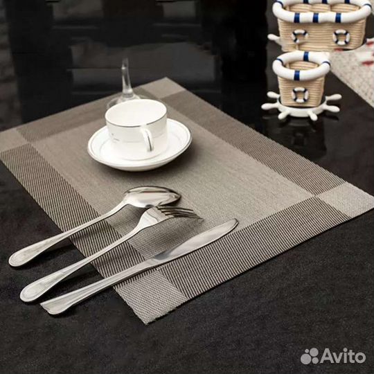 Салфетки сервировочные прямоугольные комплект 4 шт