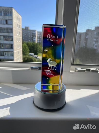 Ночник, светильник, овен