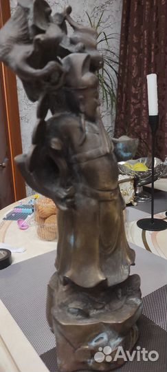 Статуэтка бронза старинная