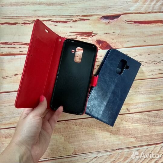 Чехол книжка для Samsung A605 / A6 Plus 2018