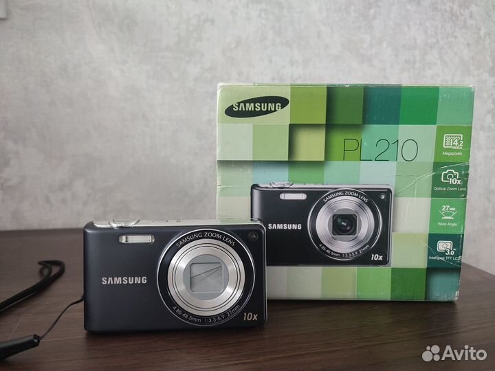 Компактный фотоаппарат samsung PL210