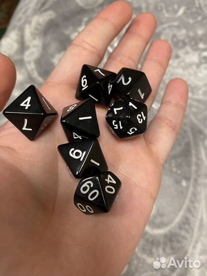 Набор кубиков для настольных игр