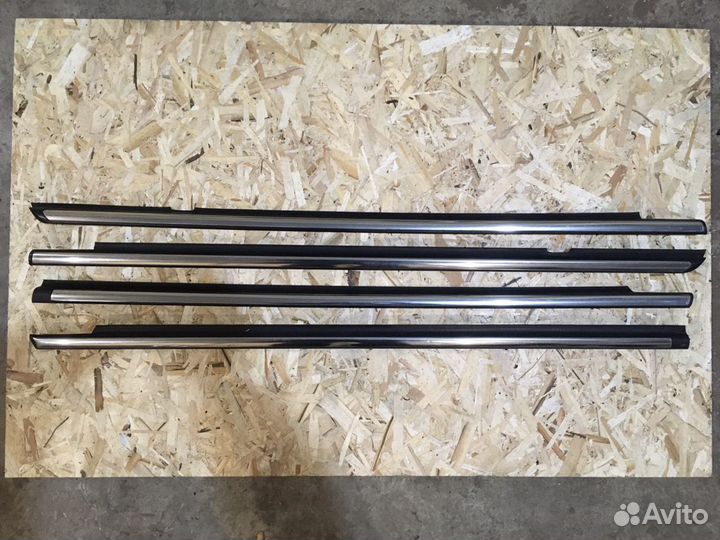 Хром молдинги бархотки Opel Astra H Разбор