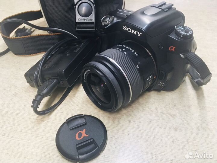 Зеркальный фотоаппарат Sony dslr-A500
