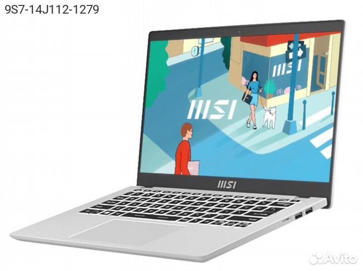 9S7-14J112-1279, Ноутбук MSI Modern 14 14